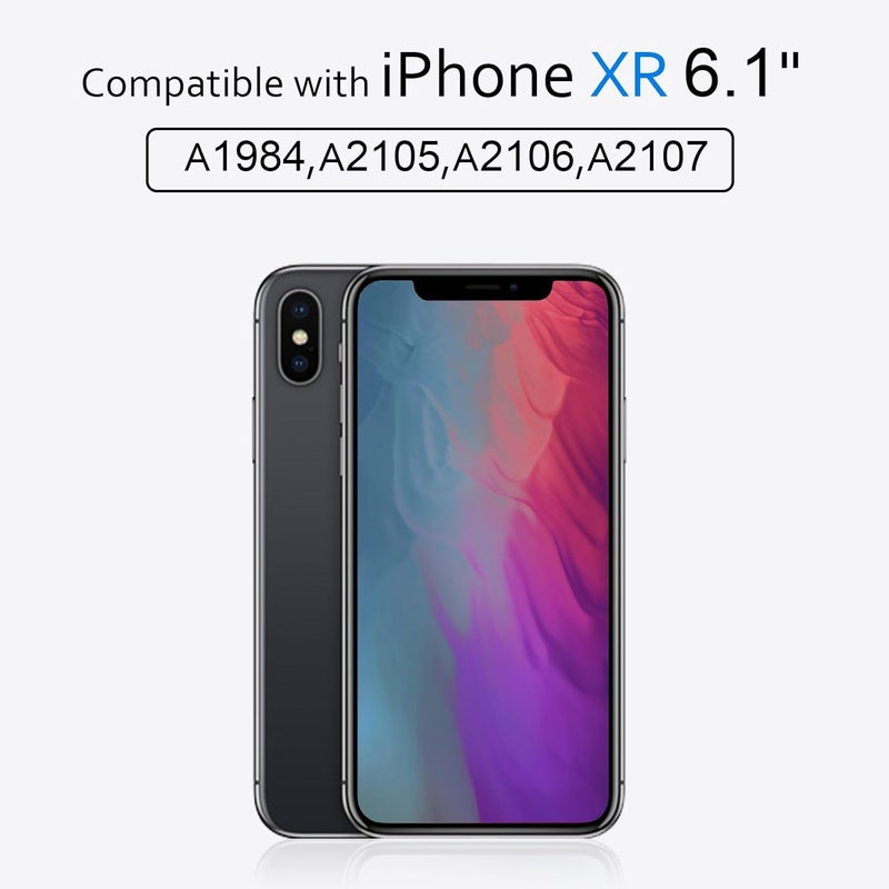 EFAITHLIFE إطار استبدال شاشة آيفون XR مع تجميع LCD وشاشة تعمل باللمس ثلاثية الأبعاد متوافق مع الطراز A1984، A2105، A2106، A2108 (بدون أدوات) - Image 2